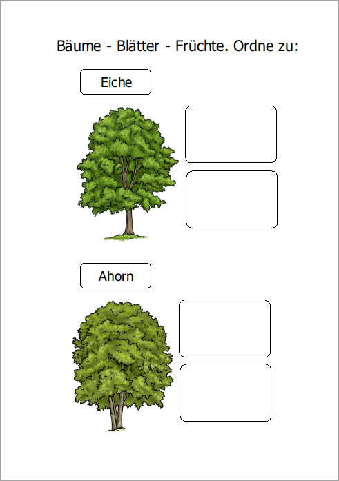 Druckvorschau Arbeitsblatt