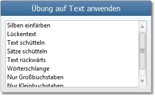 LanguageExercises_List_de