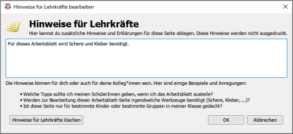 TeacherNote_Dialog_DE
